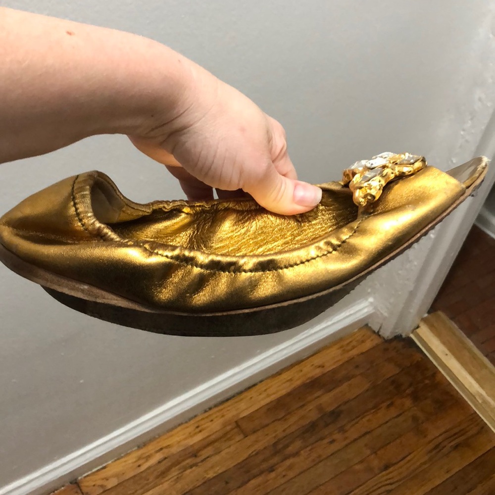 Miu Miu Rhinestone Sandals Size 10 - image 4